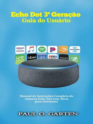 cover image of Echo Dot 3ª Geração--Guia do Usuário